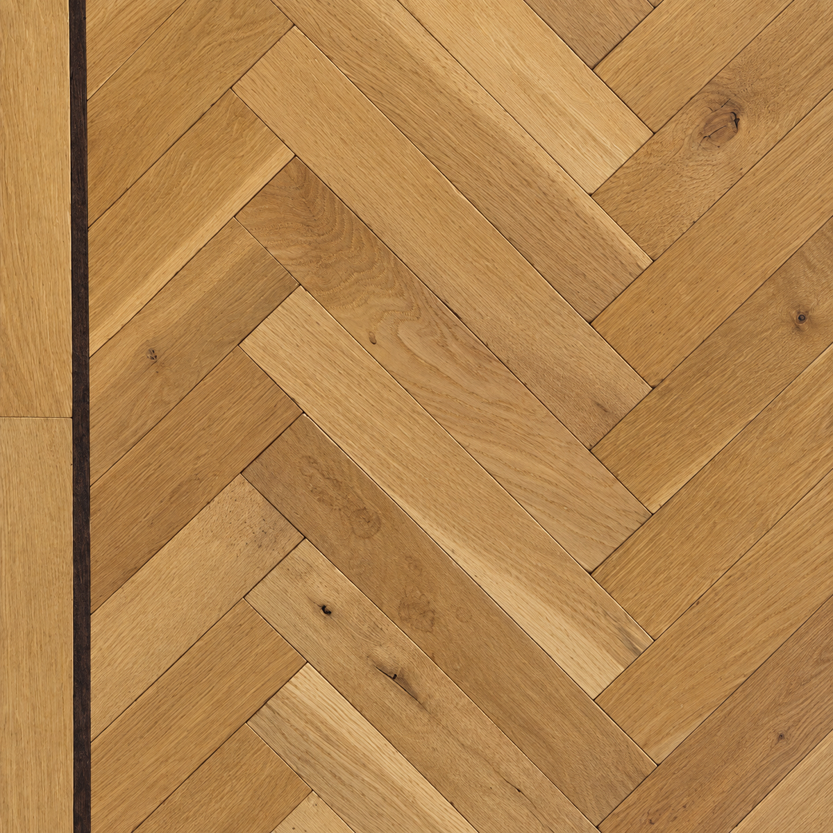 Traditional Solid Oak Herringbone - (ColourH1)