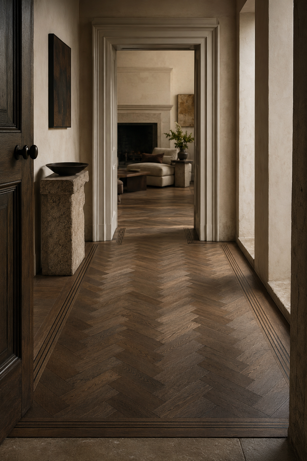 A floor made for the architecture.